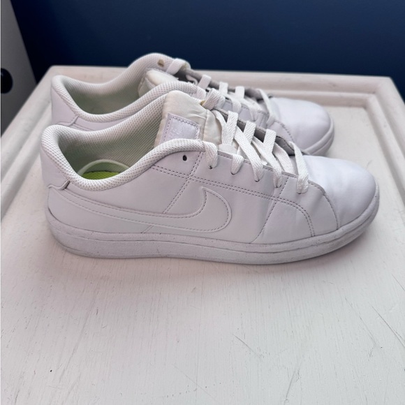 Nike Court Royale 2 All-White Low-Top Sneakers - Picture 1 of 9